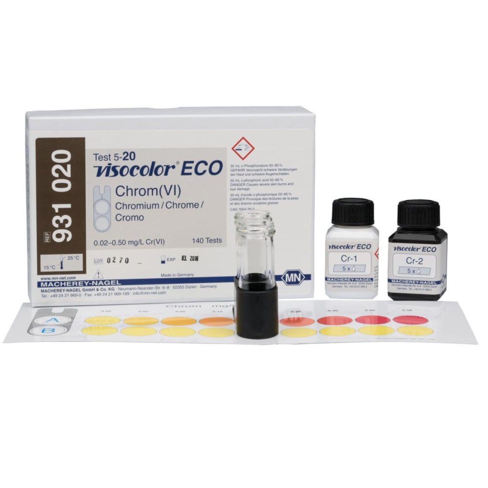 VISOCOLOR ECO Chrom (VI), 0,1-2,0 mg/l, 140 ozn.