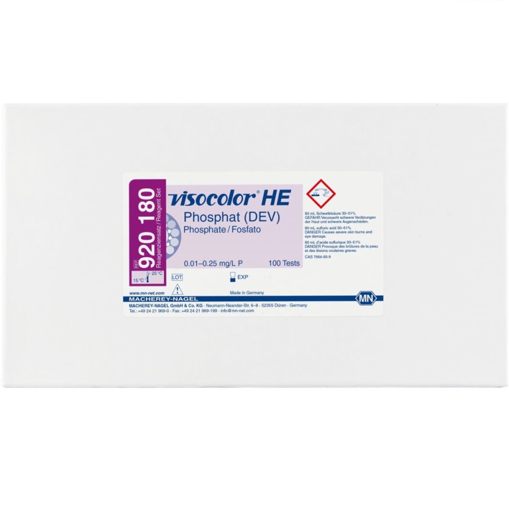 Uzupełnienie VISOCOLOR HE Fosforany, 0,01-0,25mg/l