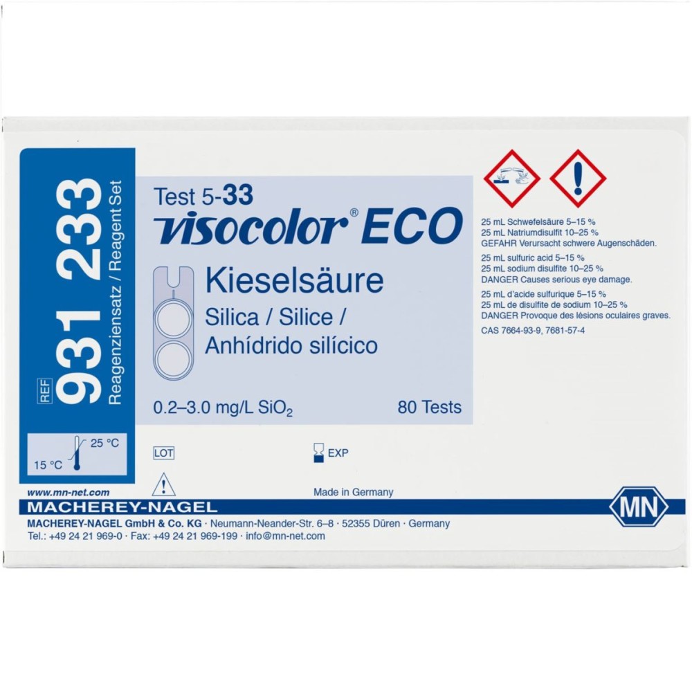 Uzupełnienie VISOCOLOR ECO Krzemionka,0,2-3,0 mg/l