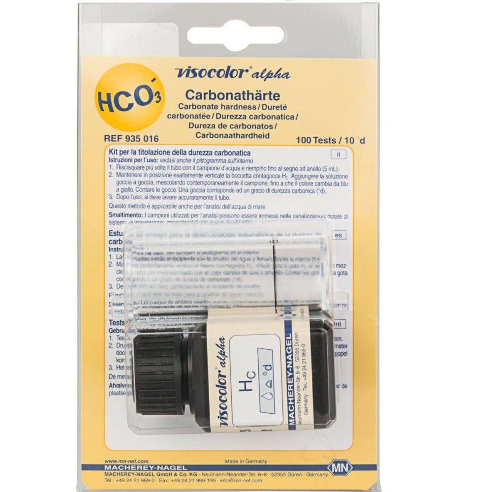 VISOCOLOR ALPHA Twardość węglanowa, 1-10 °d