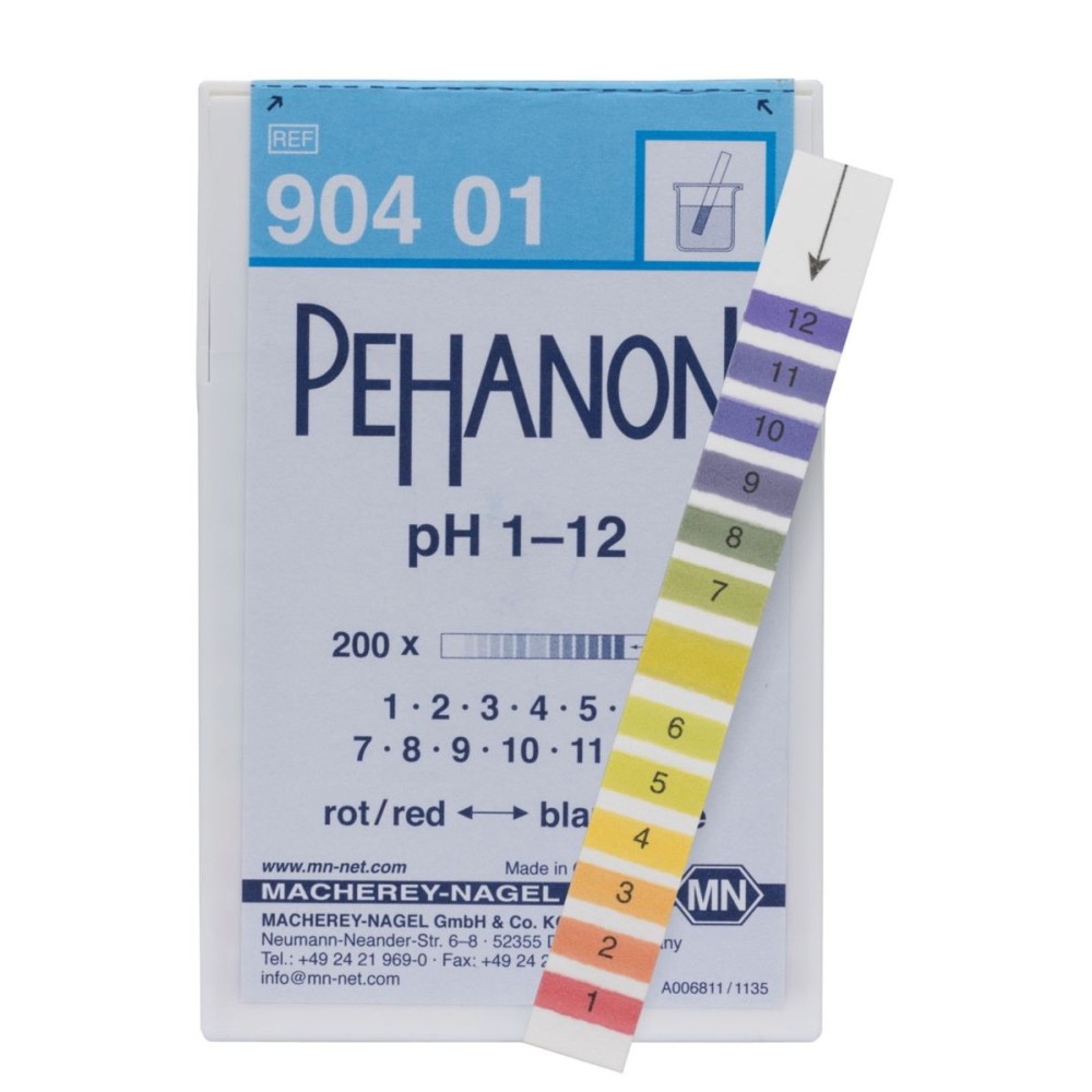 PEHANON Papierki wskaźnikowe pH 1-12