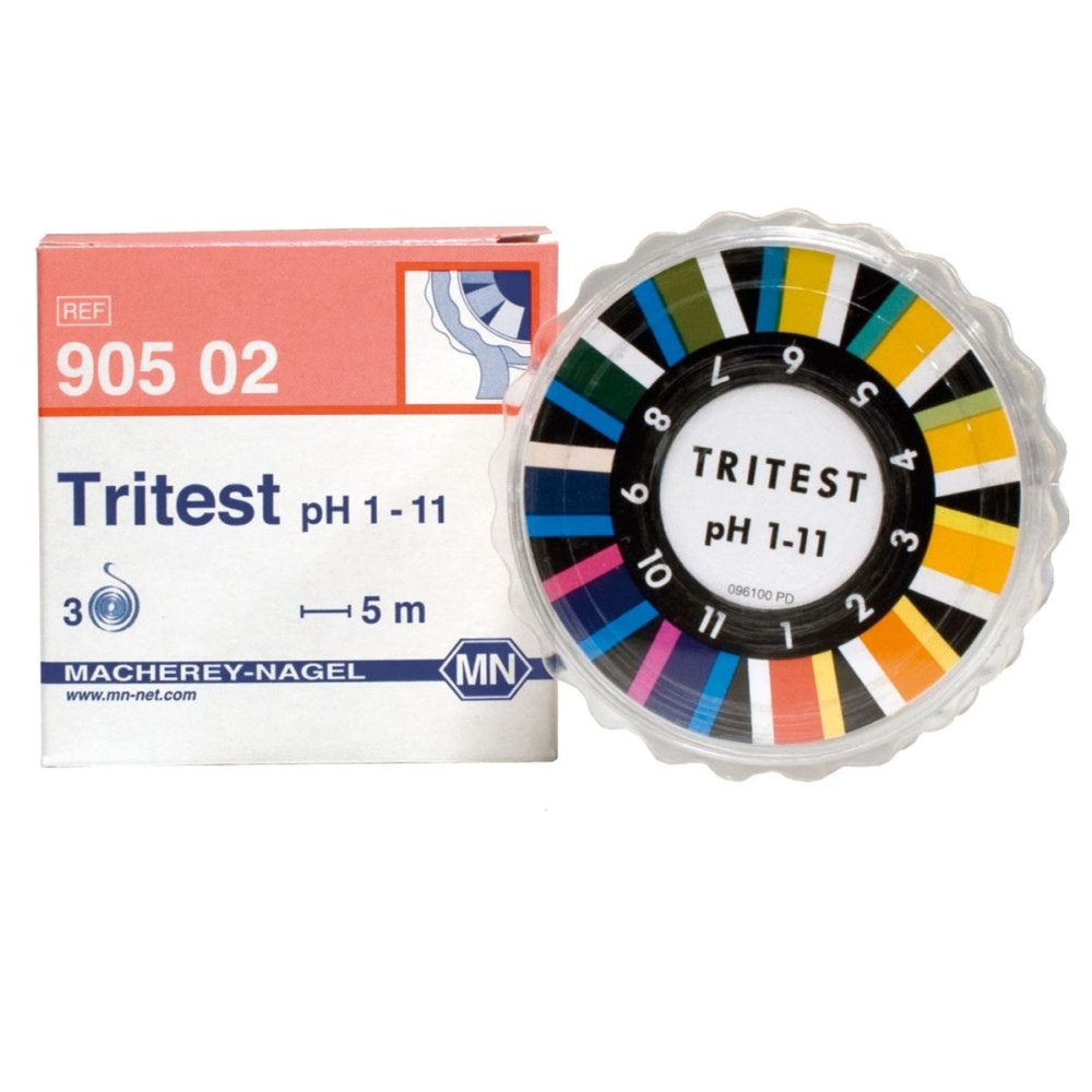 TRITEST Uzupełnienie Papierki wskaźnikowe pH 1-11