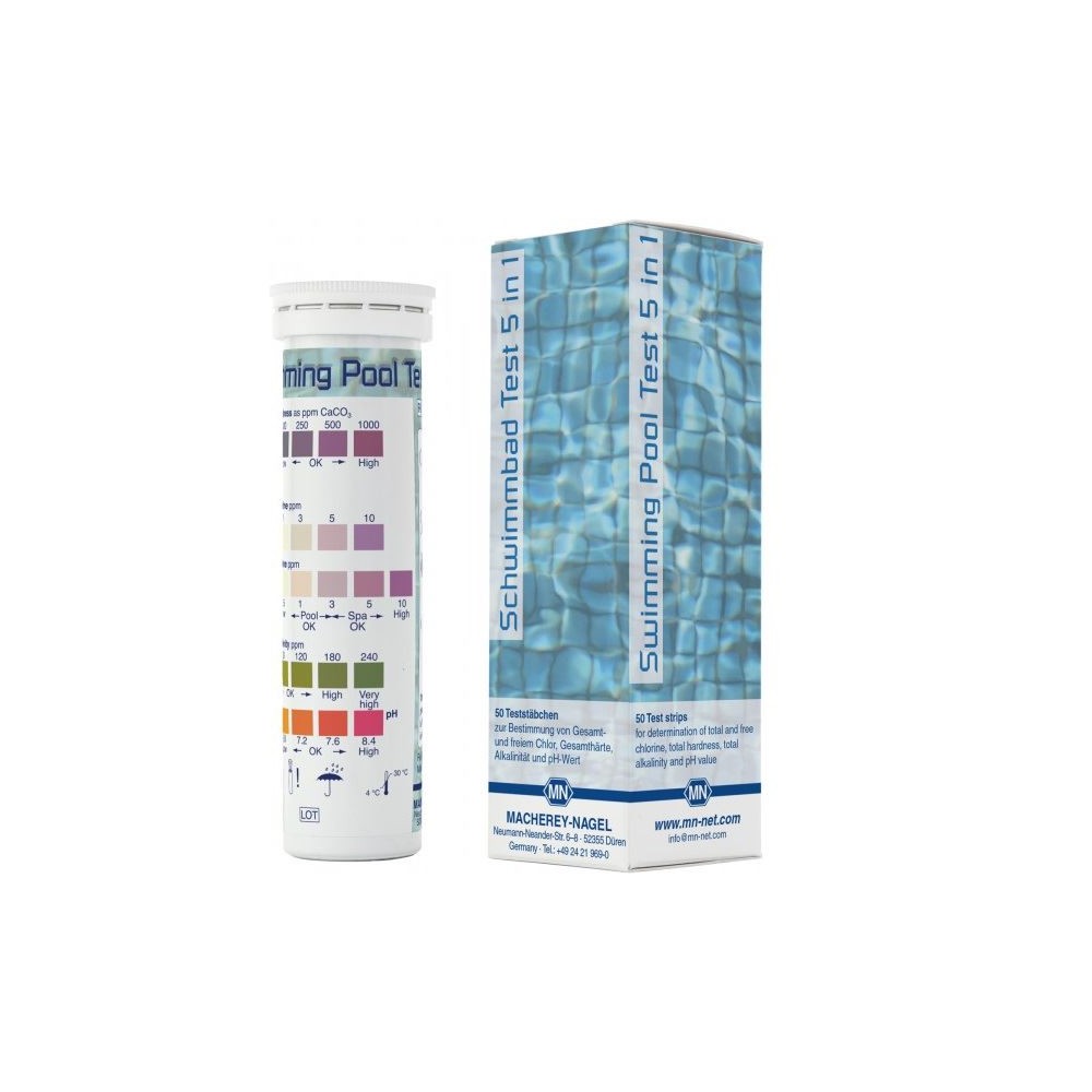 Kontrola Basenów, 3 w 1, 50 pasków