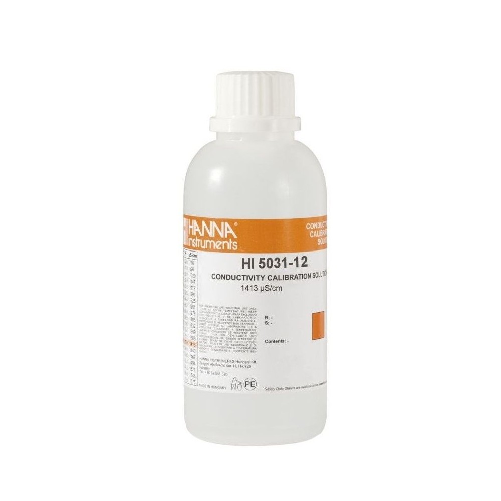 HI5031-12 Roztwór kalibracyjny 1413 µS/cm, 120 ml