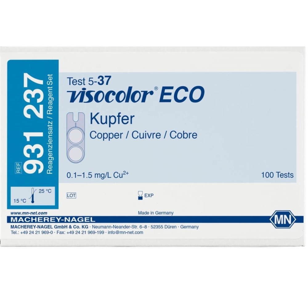 Uzupełnienie VISOCOLOR ECO Miedź, 0,1-1,5 mg/l