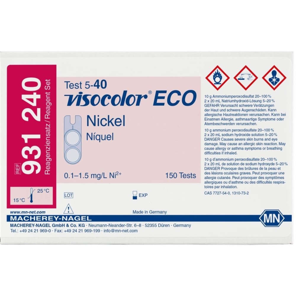 Uzupełnienie VISOCOLOR ECO Nikiel, 0,1-1,5 mg/l
