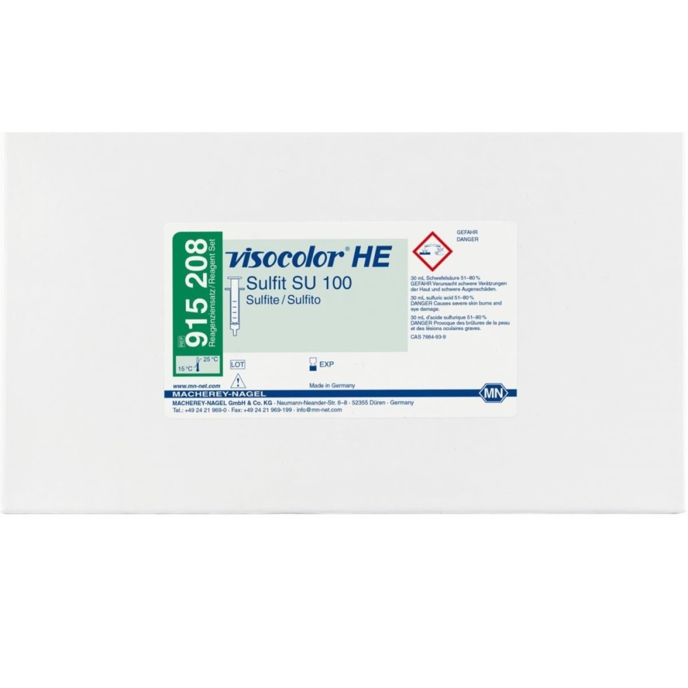Uzupełnienie VISOCOLOR HE Siarczyny SU, 2-100 mg/L