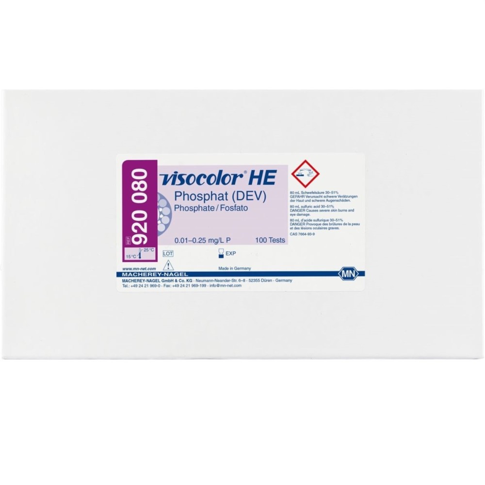 VISOCOLOR HE Fosforany, 0,01-0,25 mg/l, 100 ozn.