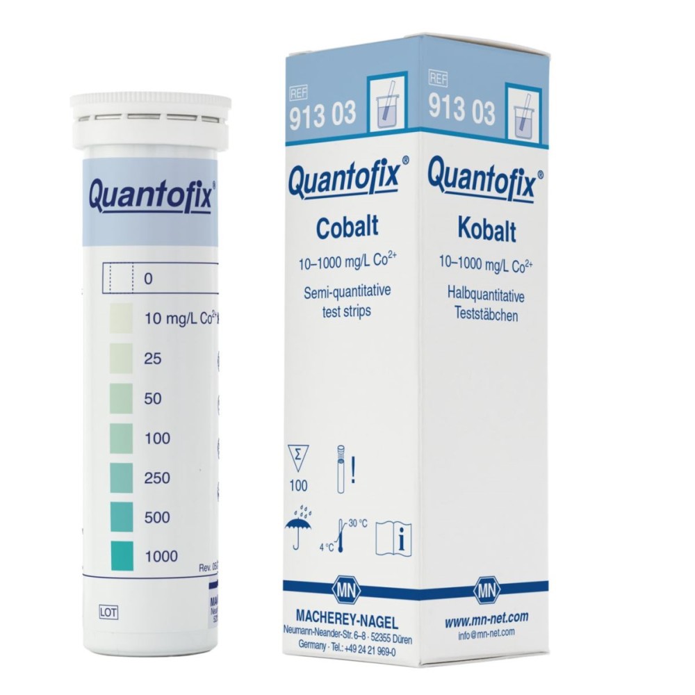 QUANTOFIX Kobalt Paski do ozn. póil., MN