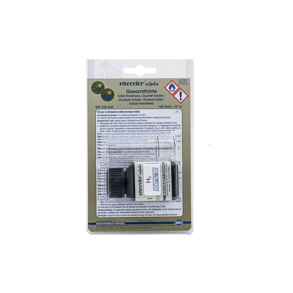 VISOCOLOR ALPHA Twardość ogólna,1-10 °d,100 ozn.